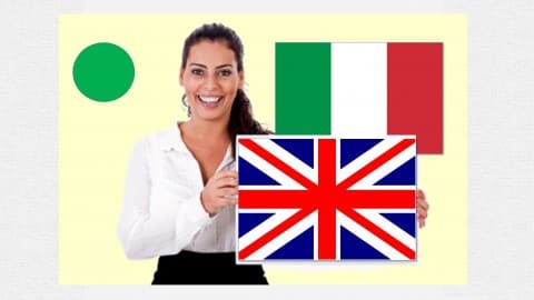 Beginner's to intermediate English for Italian Speakers.