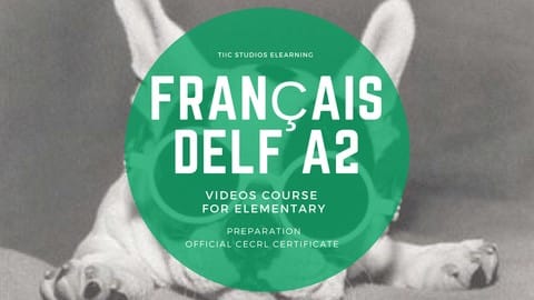 French course elementary DELF A2 CEFRL official certificate