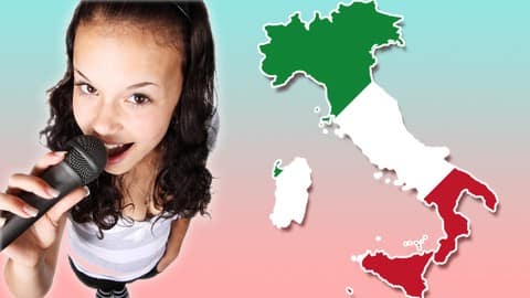 Learn to speak Italian by singing beautiful italian songs
