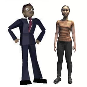 Building Interactive 3D Characters and Social VR