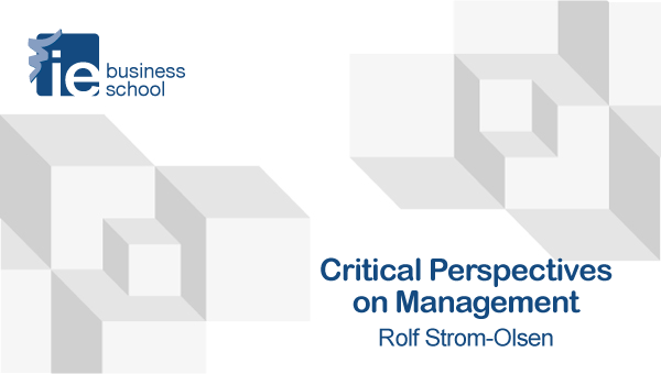 Critical Perspectives on Management
